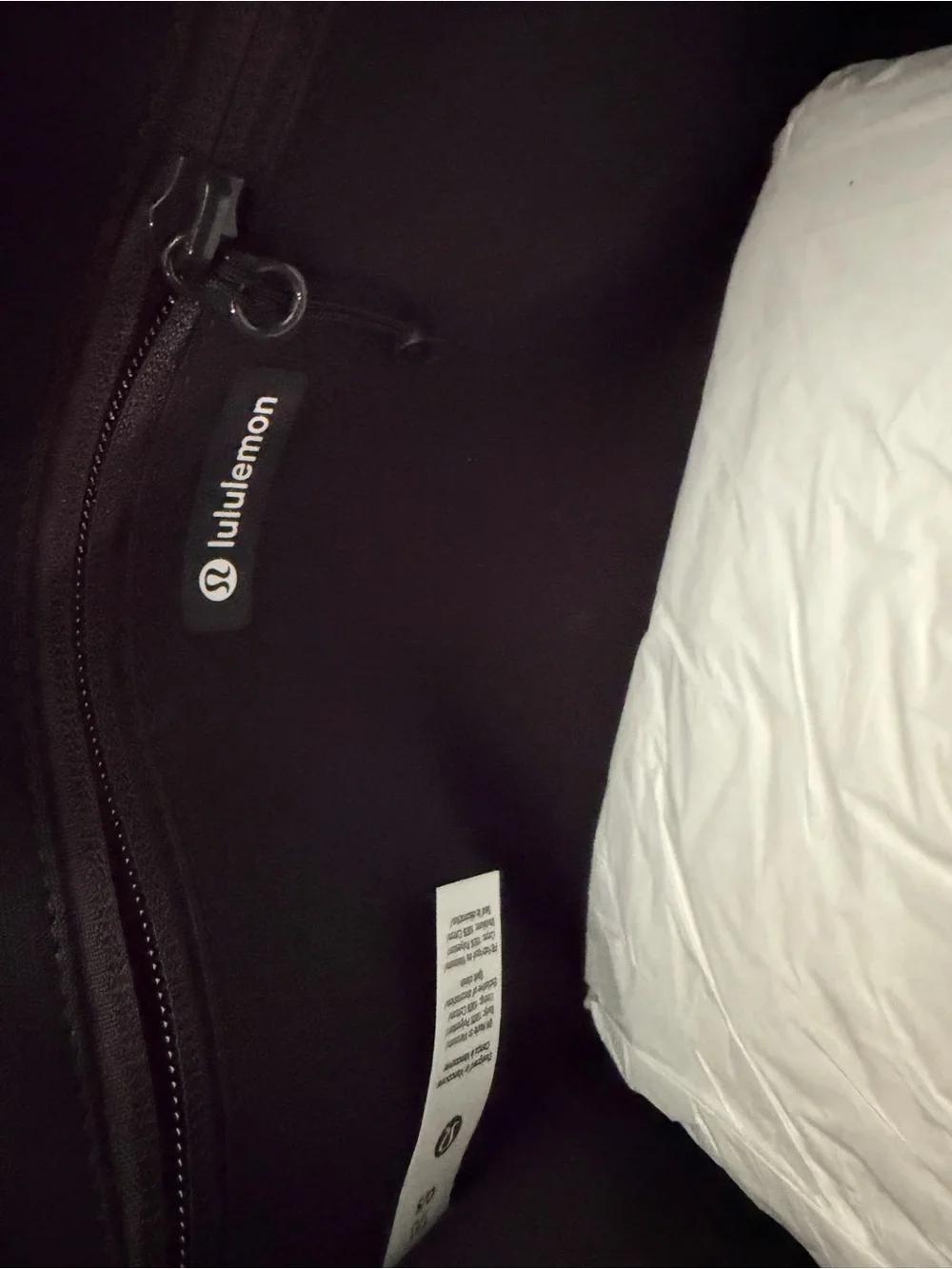 lululemon athletica Black Sherpa-Trim Men’s Tote
